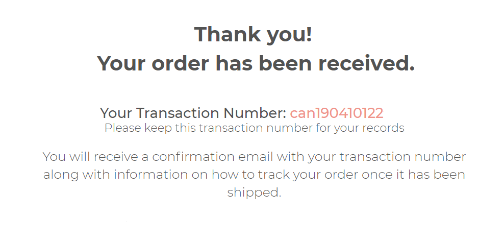 Order has been перевод. The order has been placed. Thank you for your order перевод. Your order has been shipped. Thank you, your order has been placed.